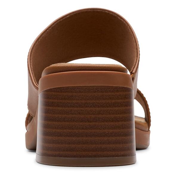 NWT Clarks Women Jaylan Dusk Tan Leather 7.5 Medium - Picture 5 of 7